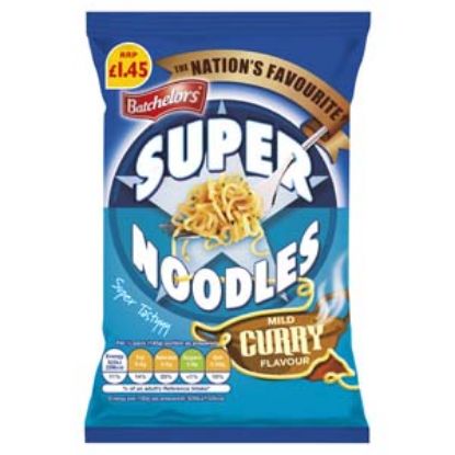 Picture of Batch(UK) Super Noodles Curry PM £1.45 x8